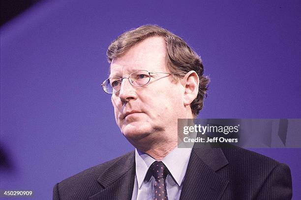 David Trimble at Conservative Party Conference 1999.