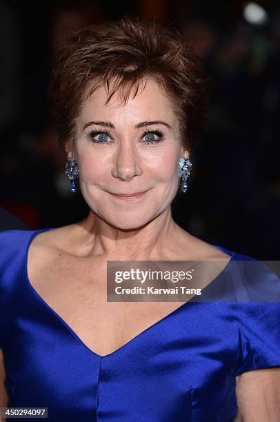 Zoe Wanamaker arrives for the London Evening Standard Theatre Awards held at the Savoy Hotel on November 17, 2013 in London, England.