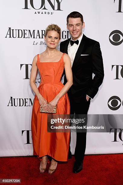 Actors Celia Keenan-Bolger and Brian J. Smith attend the 68th Annual Tony Awards at Radio City Music Hall on June 8, 2014 in New York City.