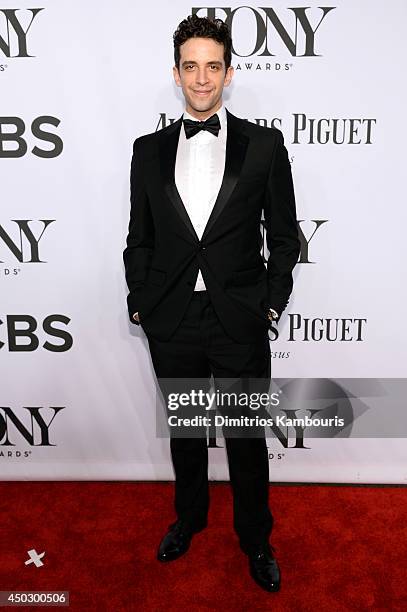 Actor Nick Cordero attends the 68th Annual Tony Awards at Radio City Music Hall on June 8, 2014 in New York City.