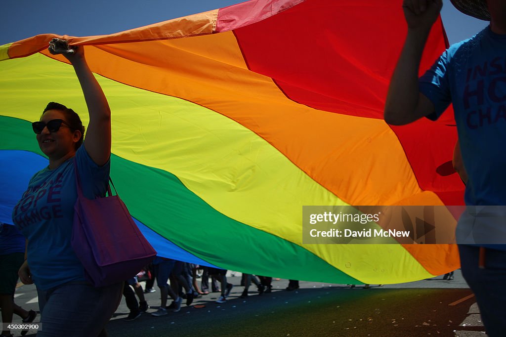 Los Angeles Holds Annual Gay Pride Parade