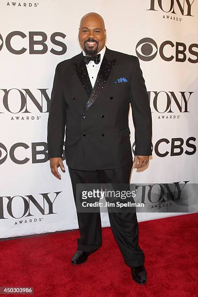 Actor James Monroe Iglehart attends the American Theatre Wing's 68th Annual Tony Awards at Radio City Music Hall on June 8, 2014 in New York City.