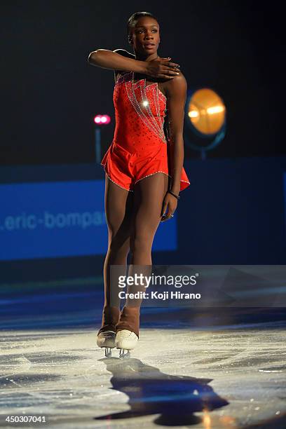 Mae Berenice Meite of France performs during the Gala Exhibition on day three of Trophee Eric Bompard ISU Grand Prix of Figure Skating 2013/2014 at...
