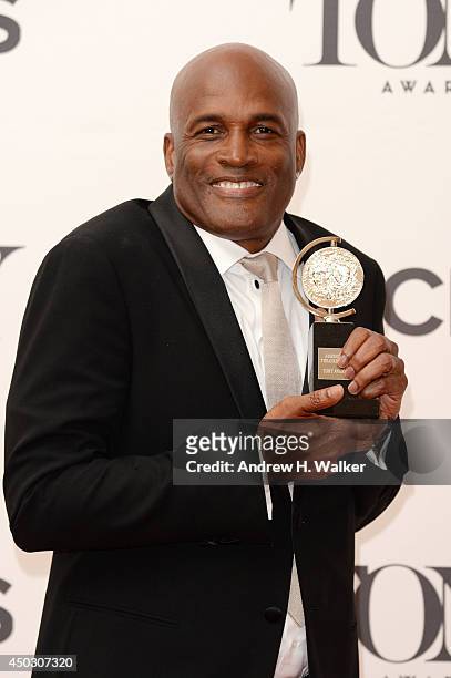 Director Kenny Leon poses in the press room during the 68th Annual Tony Awards on June 8, 2014 in New York City.