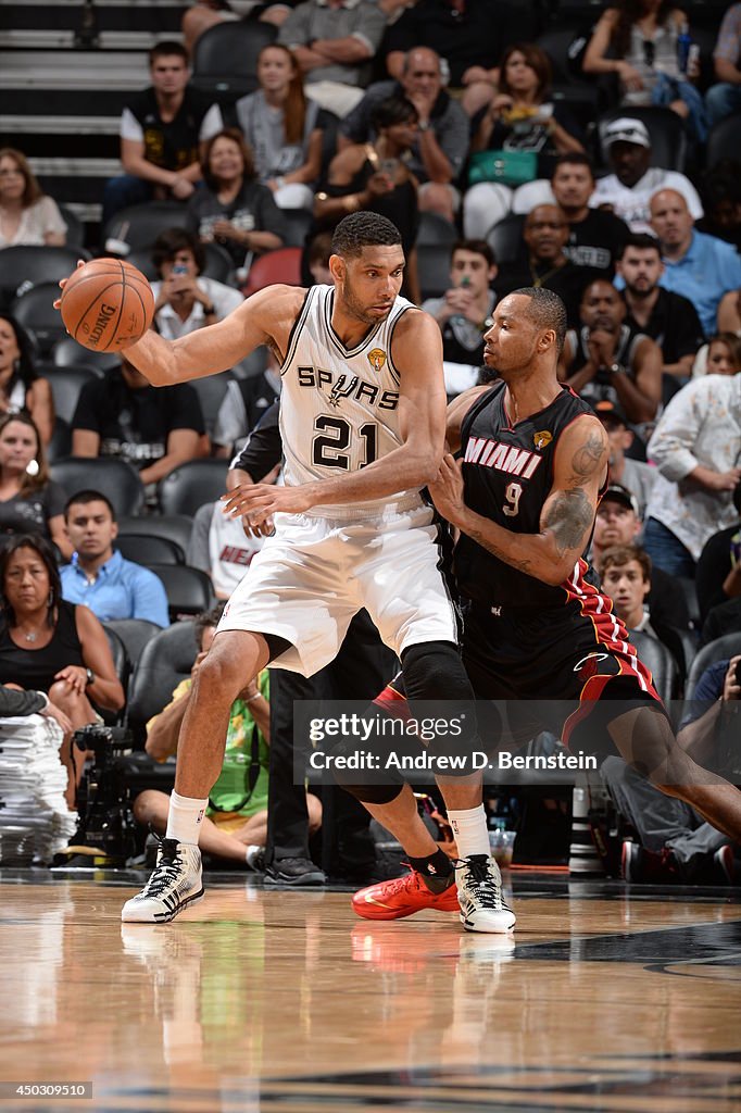 2014 NBA Finals - Miami Heat v San Antonio Spurs