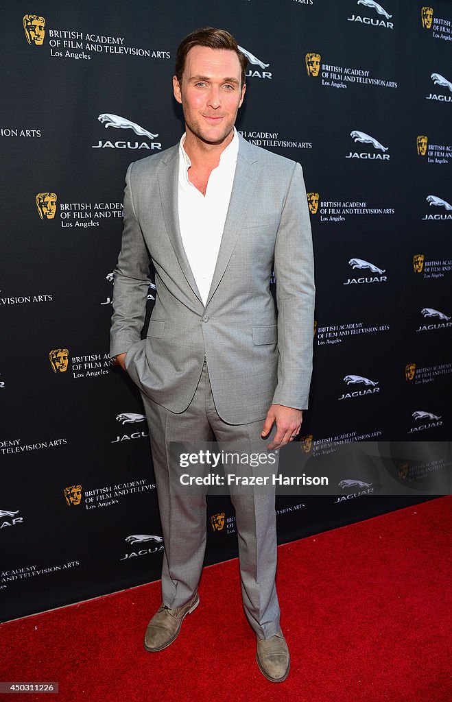 Actor Owain Yeoman attends BFTA LA Garden Party at British Consul