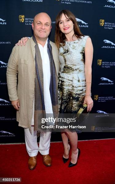 Nigel Daly and actress Emily Mortimer attend BFTA LA Garden Party at