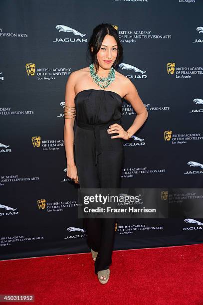 Actress Tehmina Sunny attends BFTA LA Garden Party at British Consul Generals Residence on June 8, 2014 in Los Angeles, California.