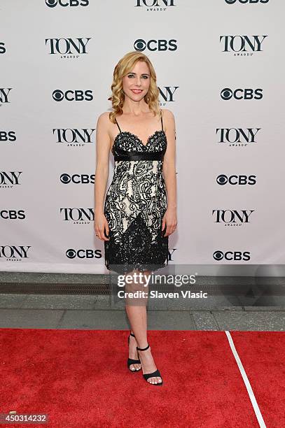 Host Kerry Butler attends the 68th Annual Tony Awards Times Square Simulcast at Times Square on June 8, 2014 in New York City.