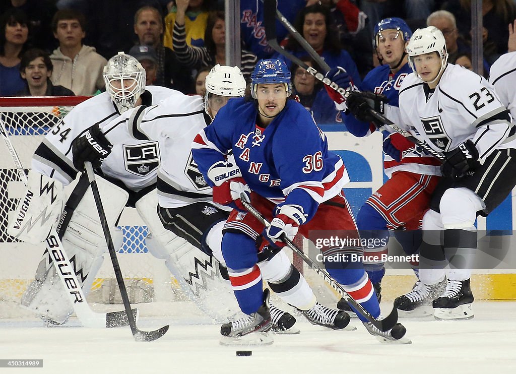 Los Angeles Kings v New York Rangers