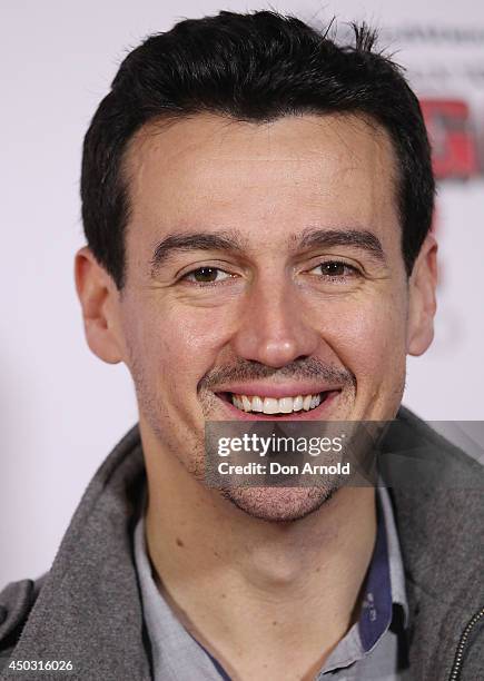 Sam Moran arrives for the 'How To Train Your Dragon 2' Australian Premiere at Event Cinemas George Street on June 9, 2014 in Sydney, Australia.