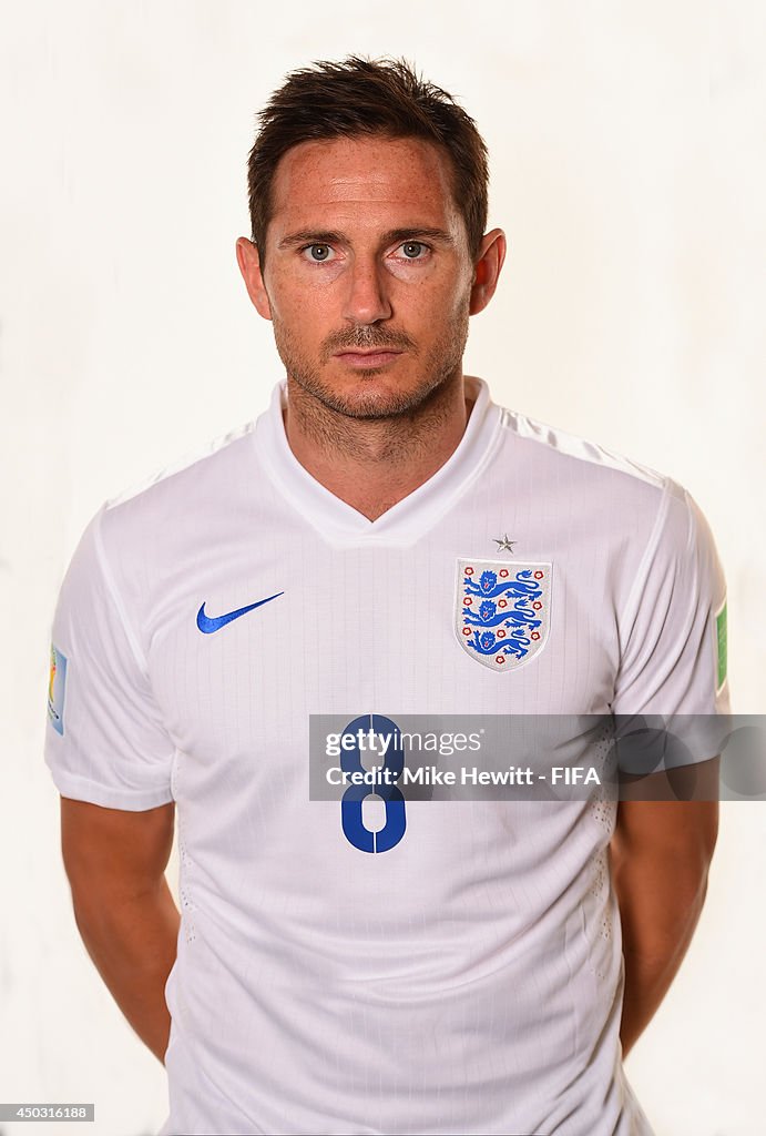 England Portraits - 2014 FIFA World Cup Brazil