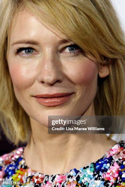 Cate Blanchett attends the 'How To Train Your Dragon 2' Australian premiere at Event Cinemas George Street on June 9, 2014 in Sydney, Australia.