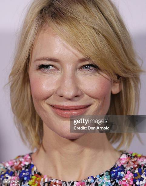 Cate Blanchett arrives for the 'How To Train Your Dragon 2' Australian Premiere at Event Cinemas George Street on June 9, 2014 in Sydney, Australia.