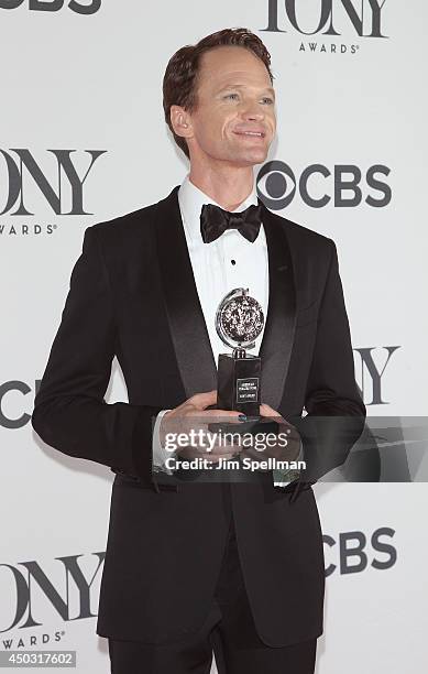 Actor Neil Patrick Harris, winner for best performance by an actor in a leading role in a musical, attends American Theatre Wing's 68th Annual Tony...