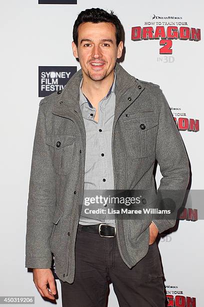 Sam Moran attends the 'How To Train Your Dragon 2' Australian premiere at Event Cinemas George Street on June 9, 2014 in Sydney, Australia.