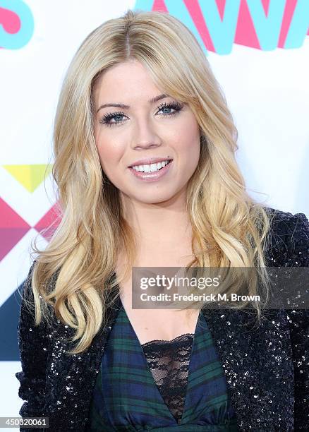 Actress Jennette McCurdy attends the 2013 HALO Awards at the Hollywood Palladium on November 17, 2013 in Hollywood, California.