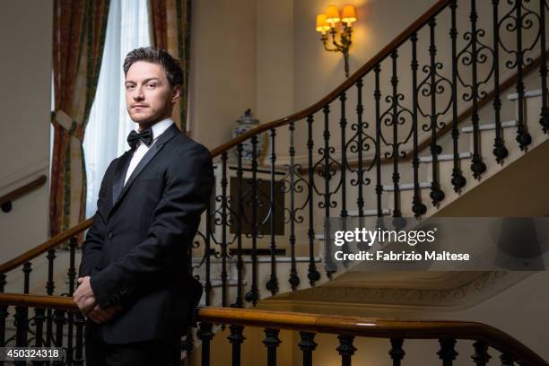Actor James McAvoy is photographed in Cannes, France.