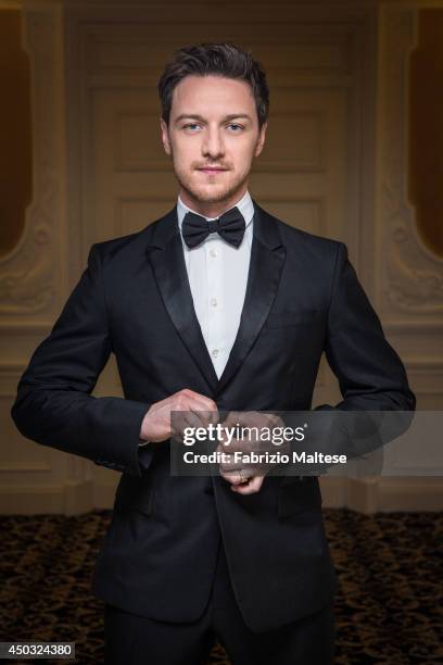 Actor James McAvoy is photographed in Cannes, France.