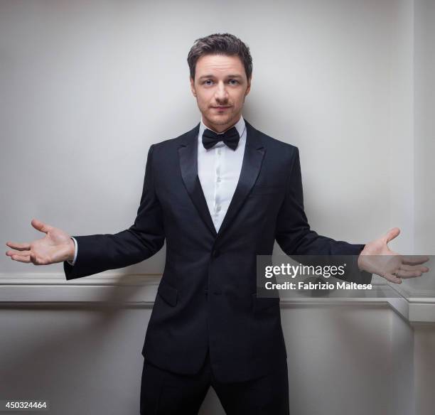 Actor James McAvoy is photographed for the Hollywood Reporter in Cannes, France.
