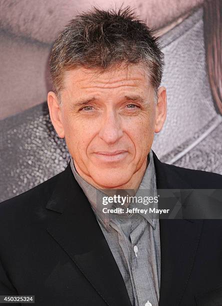 Personality Craig Ferguson arrives at the Los Angeles premiere of 'How To Train Your Dragon 2' at the Regency Village Theatre on June 8, 2014 in...