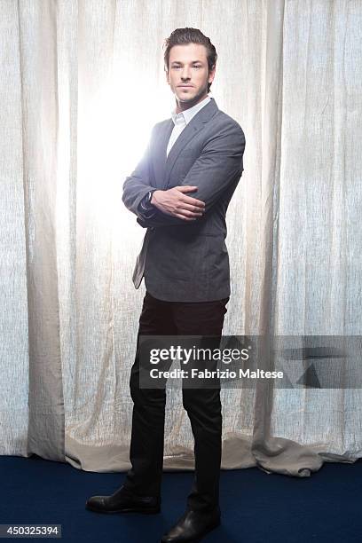 Actor Gaspard Ulliel is photographed in Cannes, France.