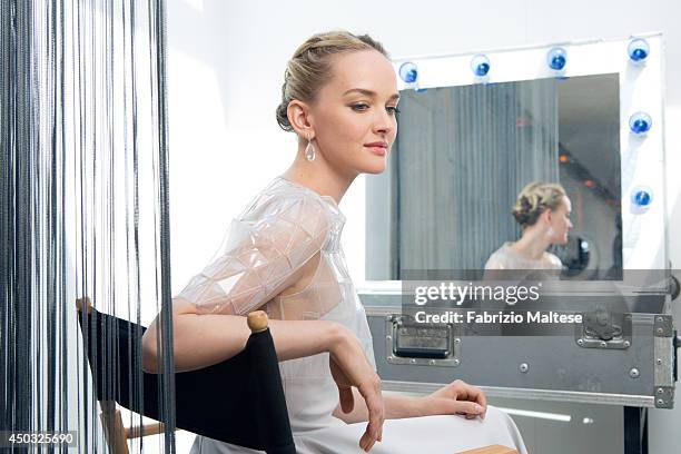 Actor Jess Weixler is photographed in Cannes, France.