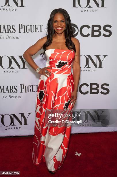 Audra McDonald attends the American Theatre Wing's 68th Annual Tony Awards at Radio City Music Hall on June 8, 2014 in New York City.