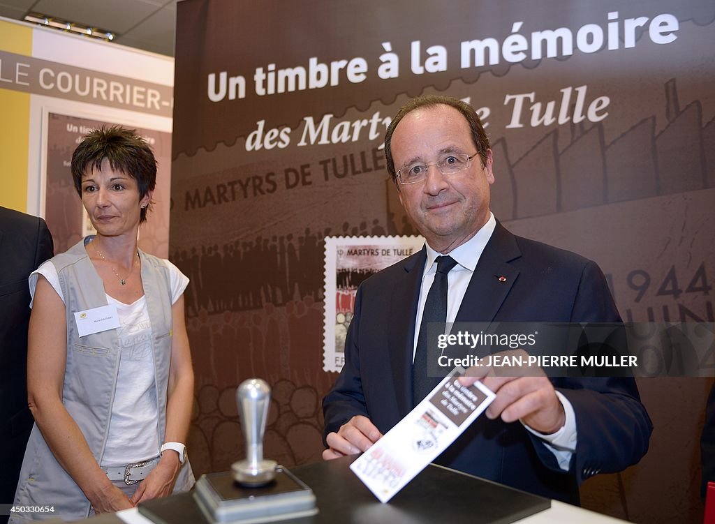 FRANCE-WWII-ANNIVERSARY-TULLE-HOLLANDE