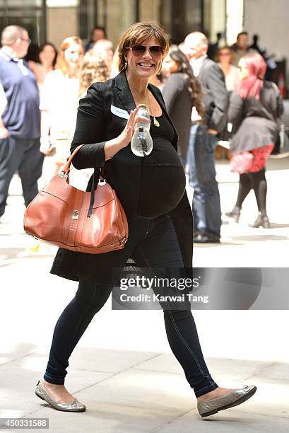 Kate Silverton attends as the Prince William, Duke of Cambridge launches the United for Wildlife campaign at Google Town Hall on June 9, 2014 in...