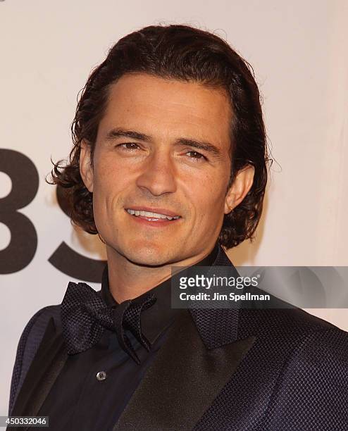 Actor Orlando Bloom attends American Theatre Wing's 68th Annual Tony Awards at Radio City Music Hall on June 8, 2014 in New York City.