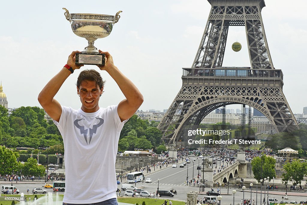 Rafael Nadal Photocall After French Open Victory