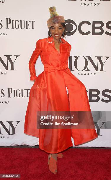 Adriane Lenox attends American Theatre Wing's 68th Annual Tony Awards at Radio City Music Hall on June 8, 2014 in New York City.