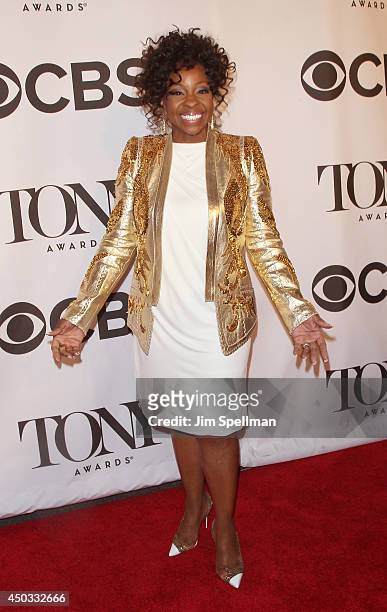 Singer Gladys Knight attends American Theatre Wing's 68th Annual Tony Awards at Radio City Music Hall on June 8, 2014 in New York City.