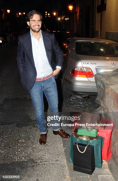 Jose Maria Garcia Fraile attends the Jose Maria Garcia's 70 birthday party on November 13, 2013 in Madrid, Spain.