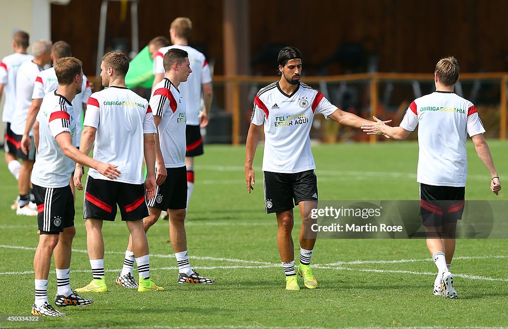 Germany Training & Press Conference - 2014 FIFA World Cup Brazil