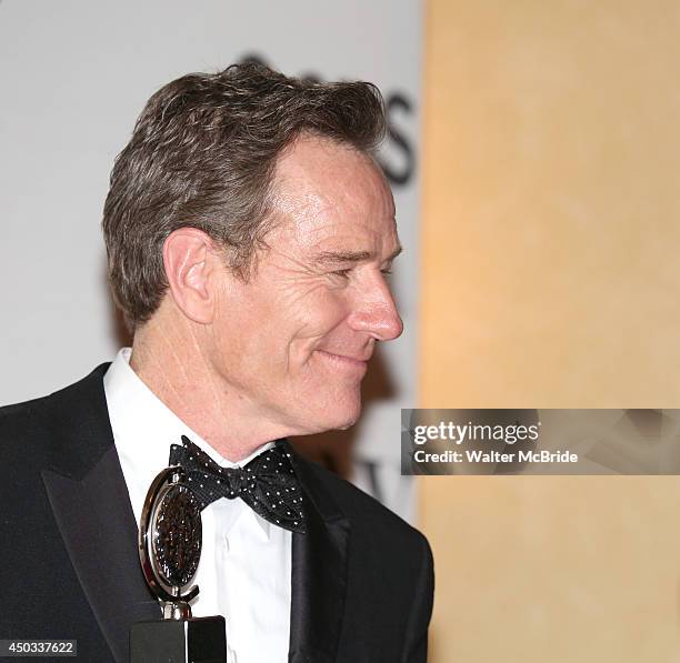 Bryan Cranston attends American Theatre Wing's 68th Annual Tony Awards at Radio City Music Hall on June 8, 2014 in New York City.