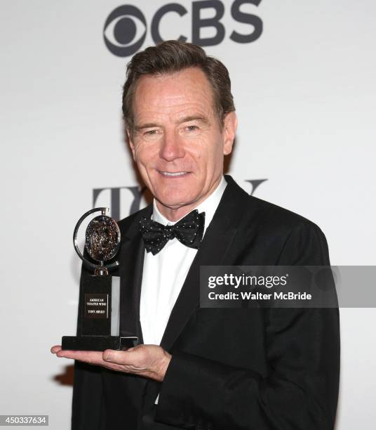 Bryan Cranston attends American Theatre Wing's 68th Annual Tony Awards at Radio City Music Hall on June 8, 2014 in New York City.