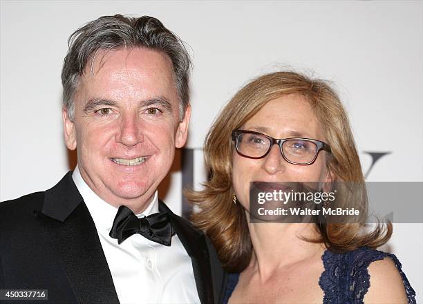 James Houghton and Erika Mallin attend American Theatre Wing's 68th Annual Tony Awards at Radio City Music Hall on June 8, 2014 in New York City.