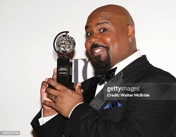 James Monroe Iglehart attends American Theatre Wing's 68th Annual Tony Awards at Radio City Music Hall on June 8, 2014 in New York City.