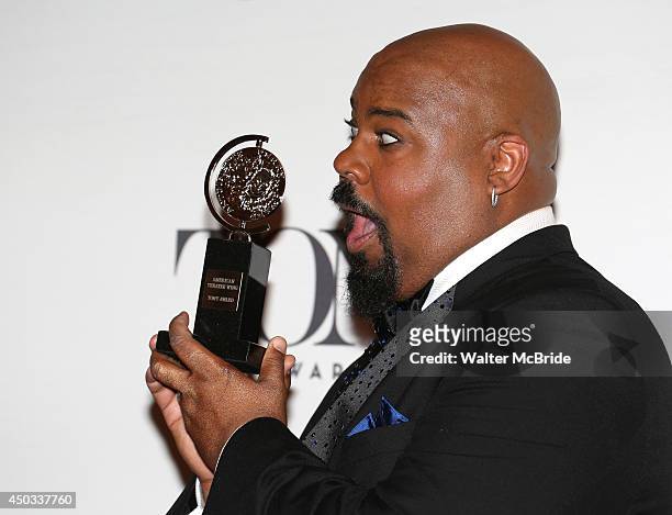 James Monroe Iglehart attends American Theatre Wing's 68th Annual Tony Awards at Radio City Music Hall on June 8, 2014 in New York City.