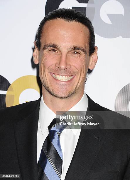 Player Chris Kluwe arrives at the 2013 GQ Men Of The Year Party at The Ebell of Los Angeles on November 12, 2013 in Los Angeles, California.