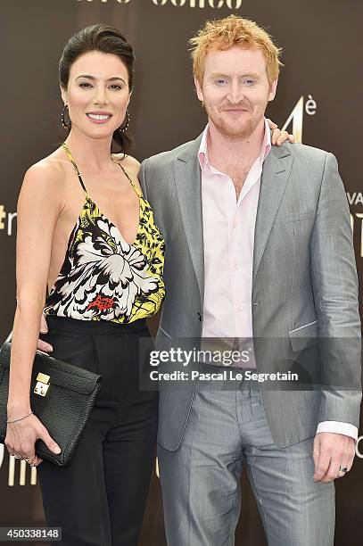 Tony Curran and Jaime Murray attend a photocall at Grimaldi forum on June 9, 2014 in Monte-Carlo, Monaco.