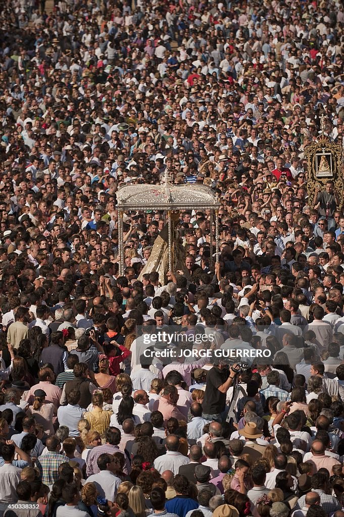 SPAIN-RELIGION-PILGRIMAGE-ROCIO