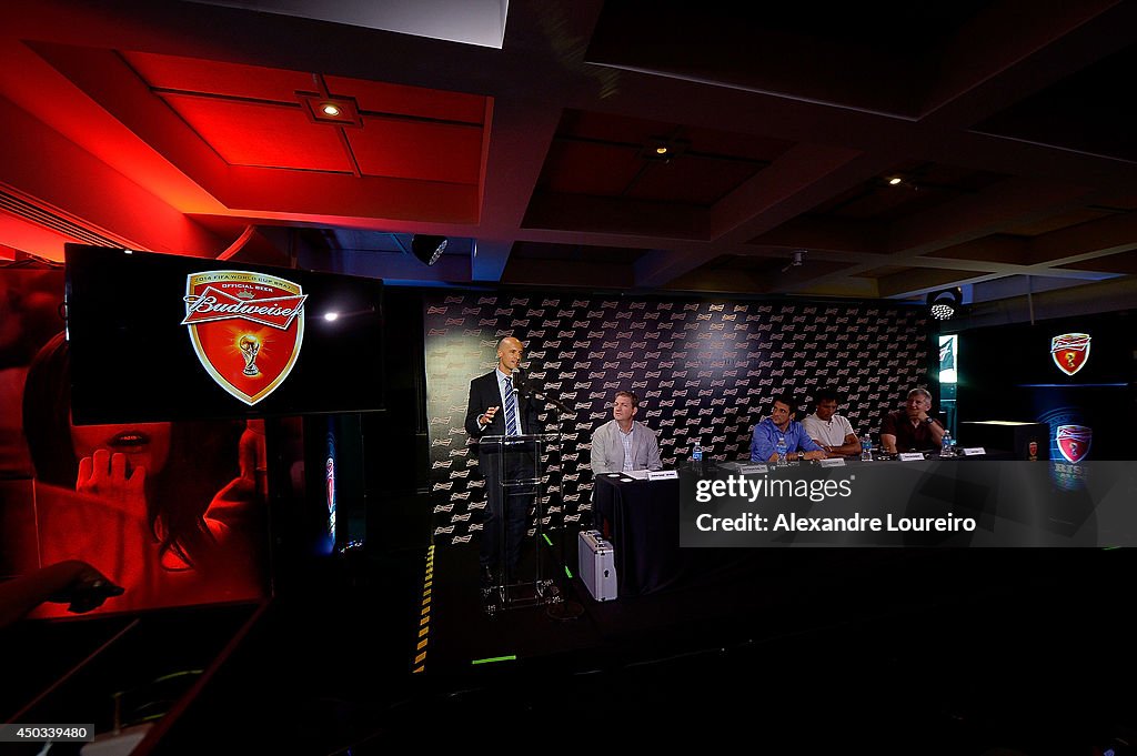 Budweiser Press Conference - 2014 FIFA World Cup Brazil