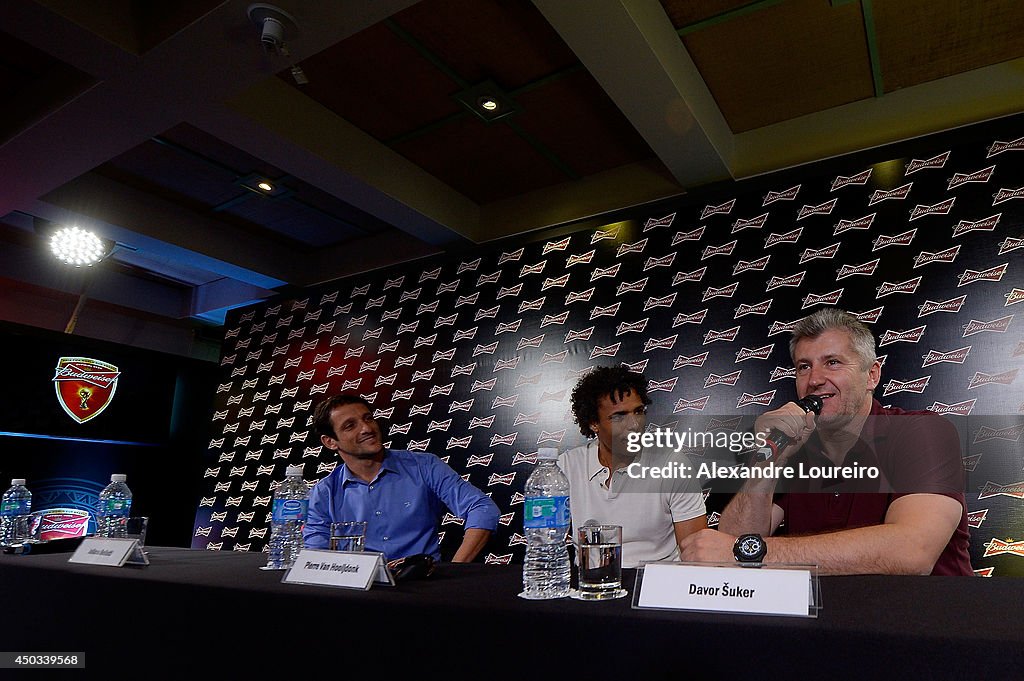 Budweiser Press Conference - 2014 FIFA World Cup Brazil