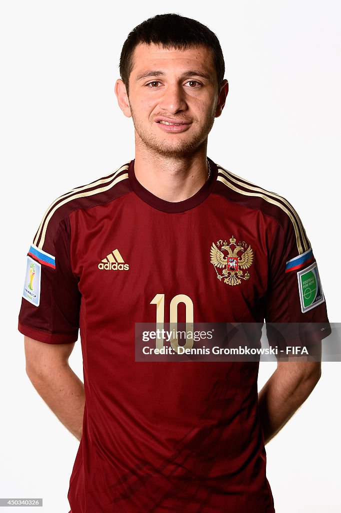 Russia Portraits - 2014 FIFA World Cup Brazil