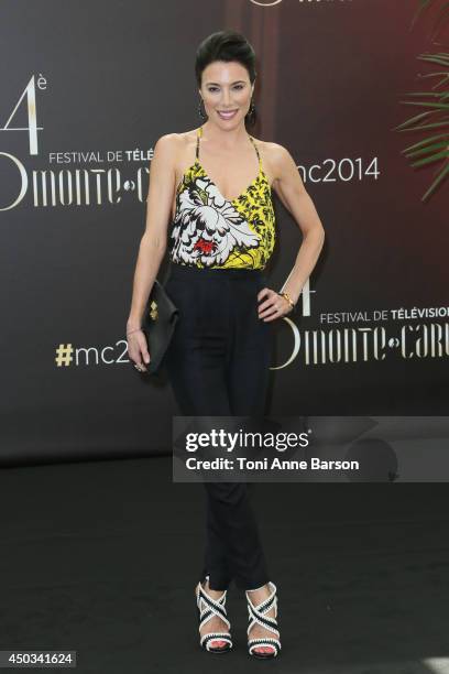 Jaime Murray attends "Defiance" photocall at the Grimaldi Forum on June 9, 2014 in Monte-Carlo, Monaco.