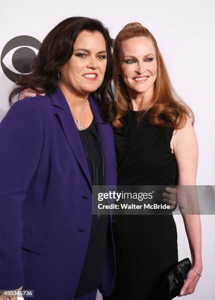 Rosie O'Donnell, Michelle Rounds attend American Theatre Wing's 68th Annual Tony Awards at Radio City Music Hall on June 8, 2014 in New York City.