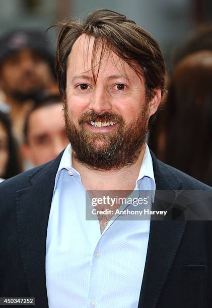 David Mitchell attends the UK Premiere of "Now" at Empire Leicester Square on June 9, 2014 in London, England.